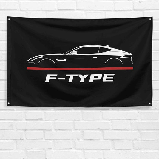 F-Type 2013-2020 Car Lovers 3x5 ft Flag Garage Birthday Gift Banner