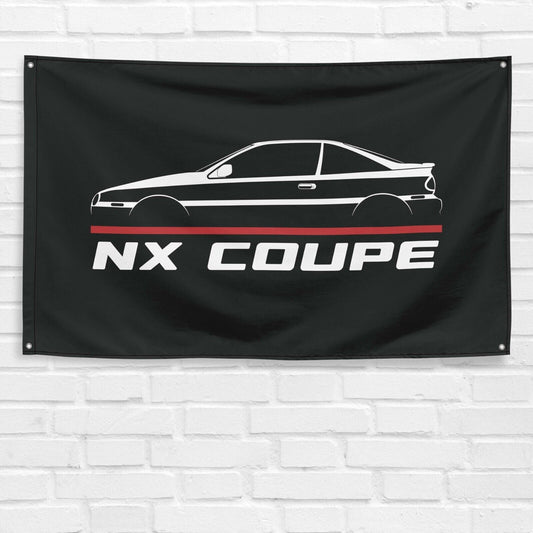 NX Coupe 1990-1994 Car Lovers 3x5 ft Flag Garage Birthday Gift Banner