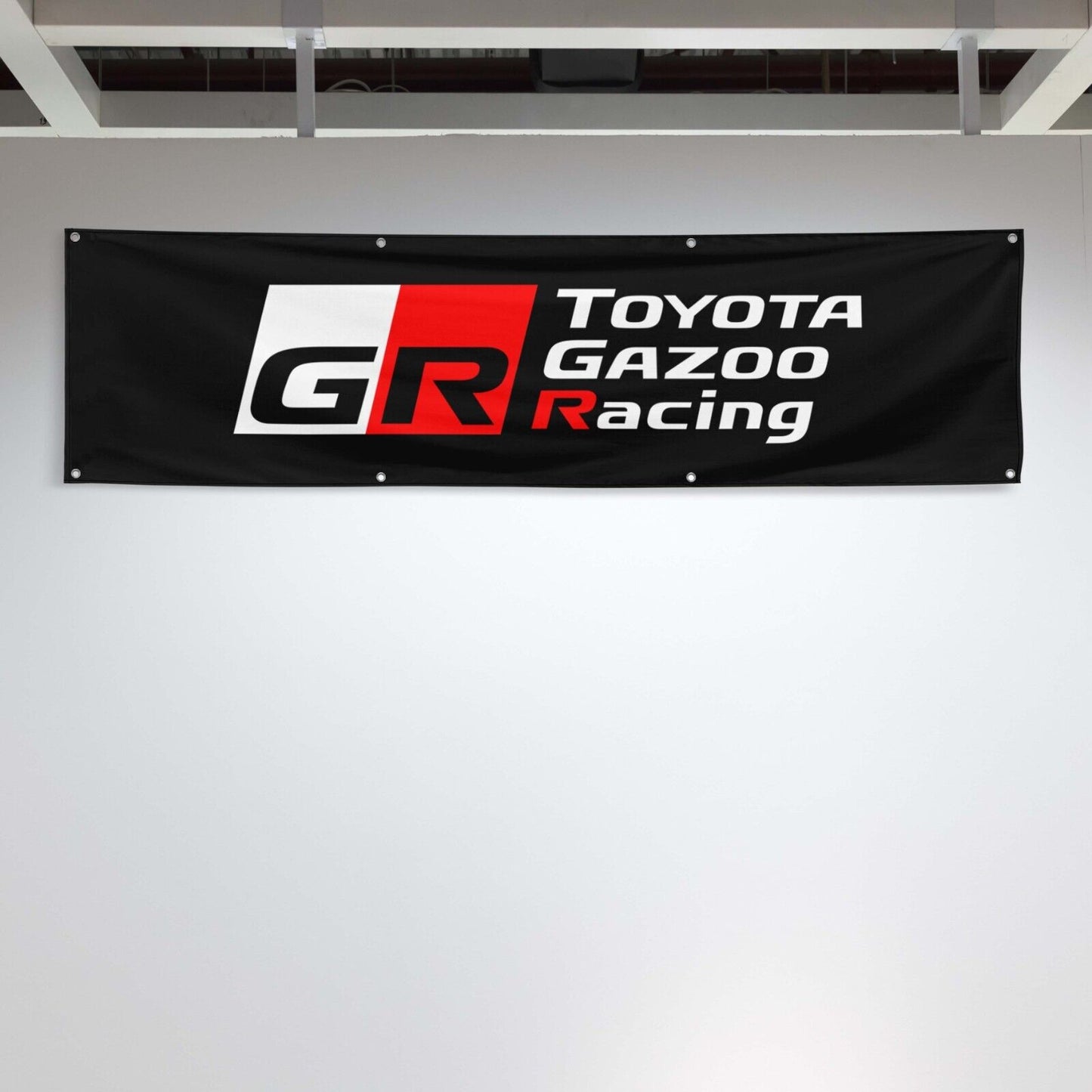 Gazoo Racing Car Lovers 2x8 ft Flag Garage Birthday Gift Banner